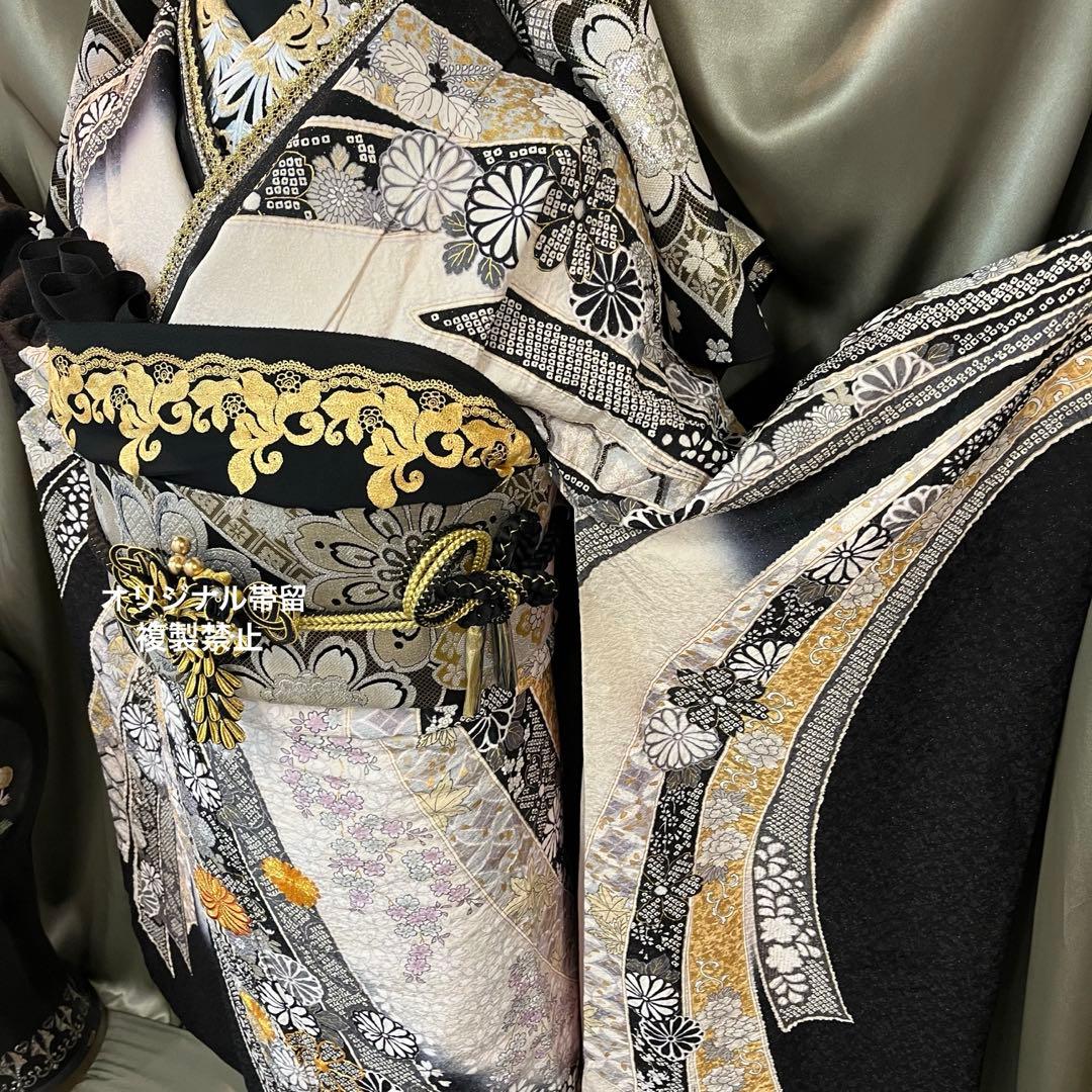 ◾️振袖フルセット■豪華絞り刺繍■熨斗■古典■成人式振り袖■振袖一式