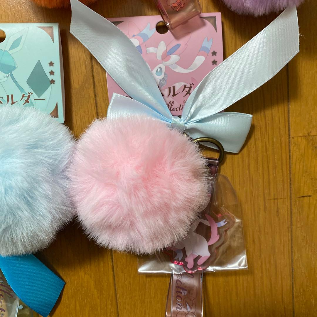【C】キーホルダー Eevee Collection 全9種類コンプリートセット