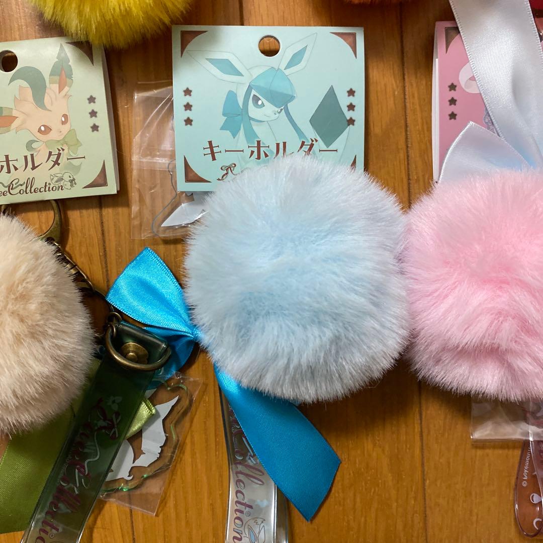 【C】キーホルダー Eevee Collection 全9種類コンプリートセット