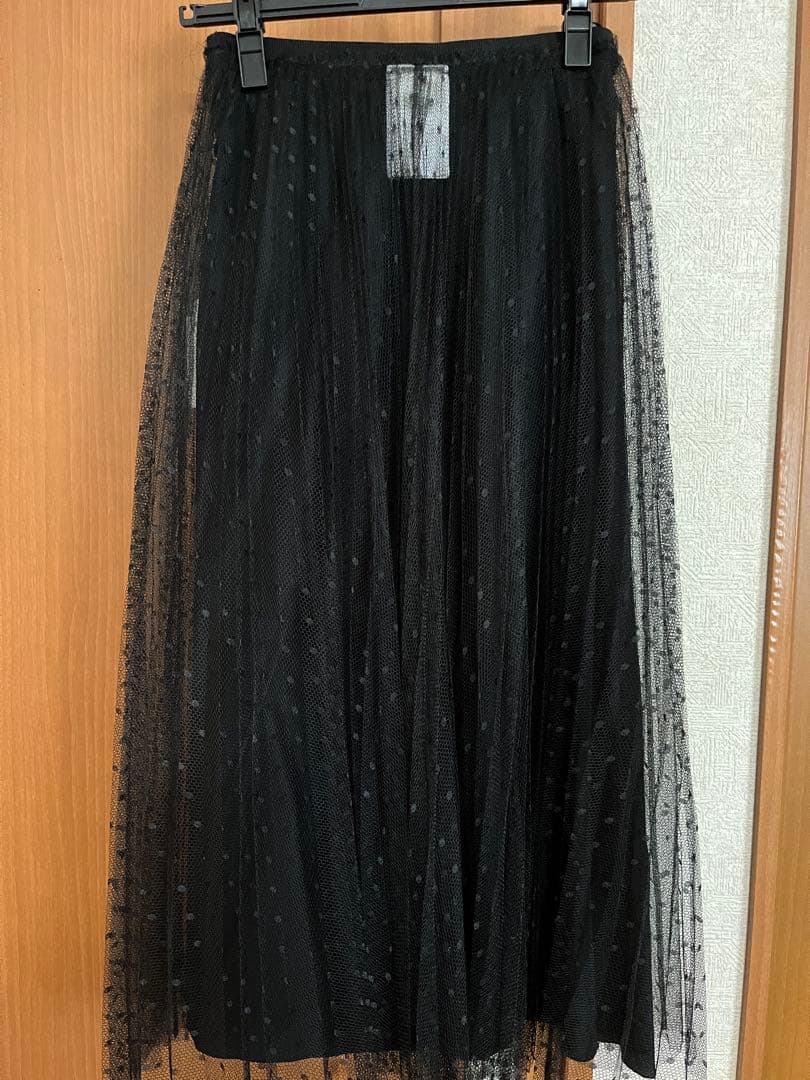 【未使用】レッドバレンティノ チュールスカート 36サイズ ブラック