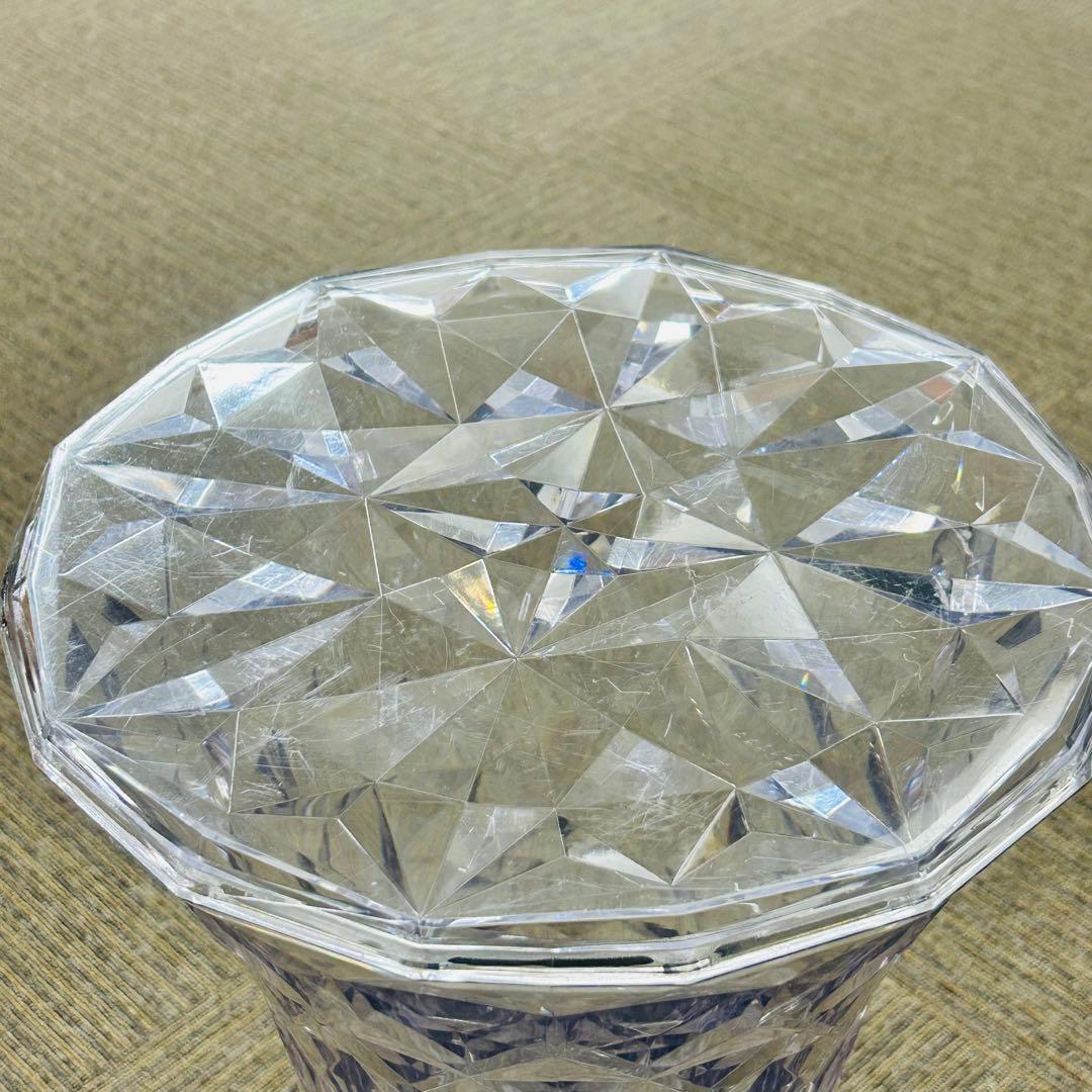 【良好】Kartell カルテル STONE ストーン スツール クリスタル①
