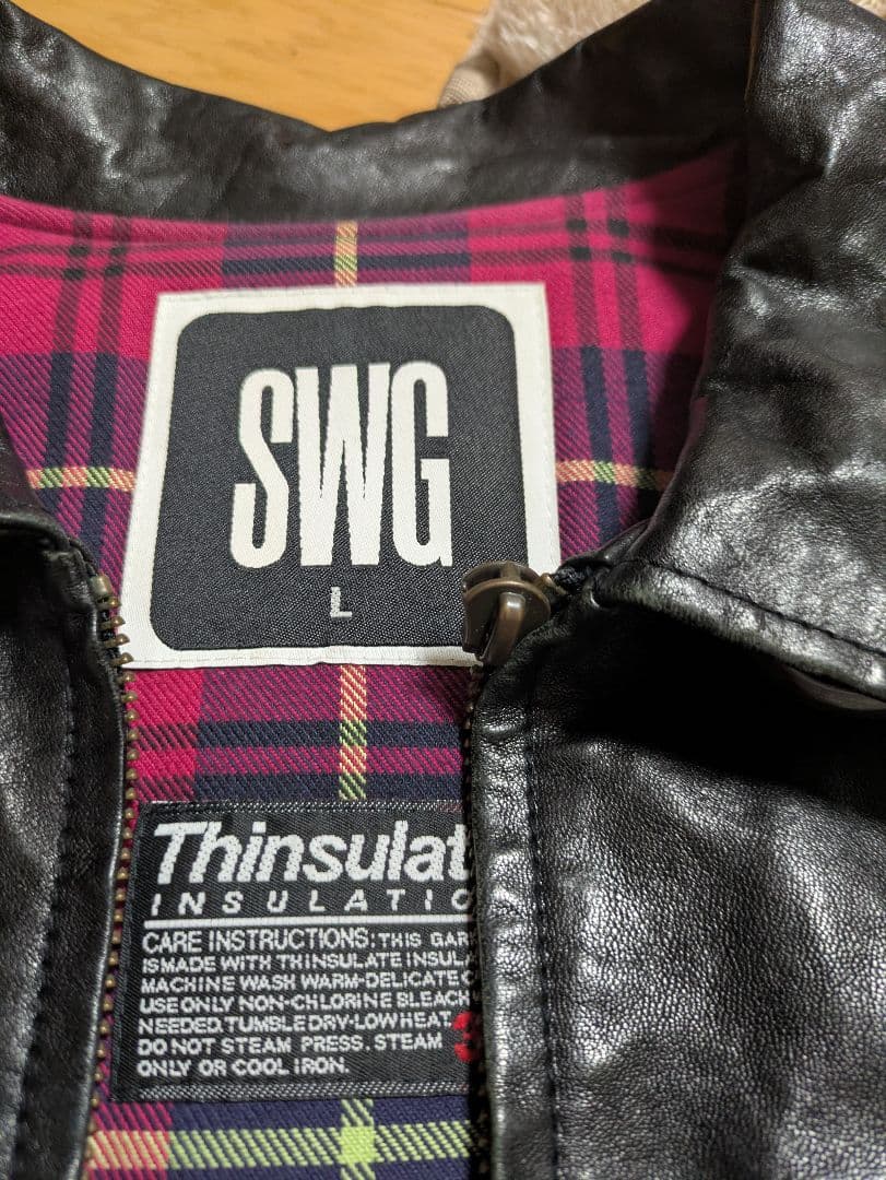 SWG レザージャケット Lサイズ