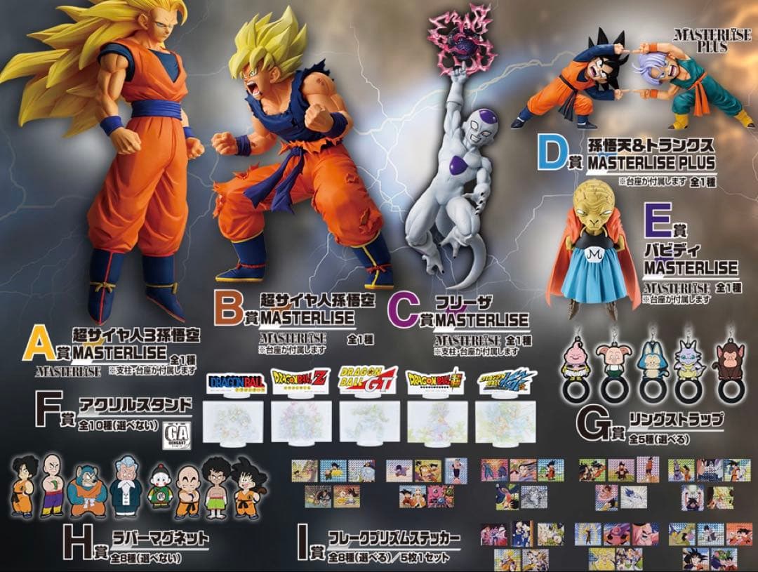 一番くじドラゴンボール　フルコンプ37点