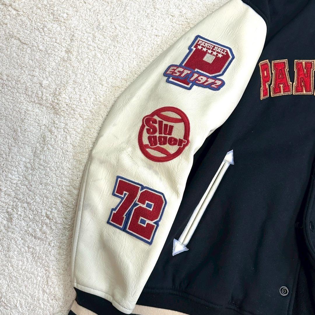 PANDIESTA パンディエスタ スタジャン ワッペン ブラック XLサイズ