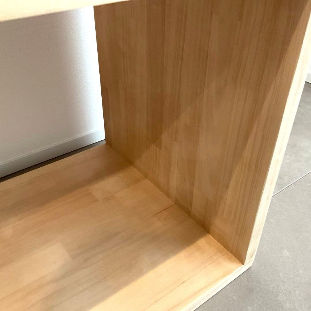 フルオーダー　天然無垢　オープンシェルフ　本棚　棚　シェルフ