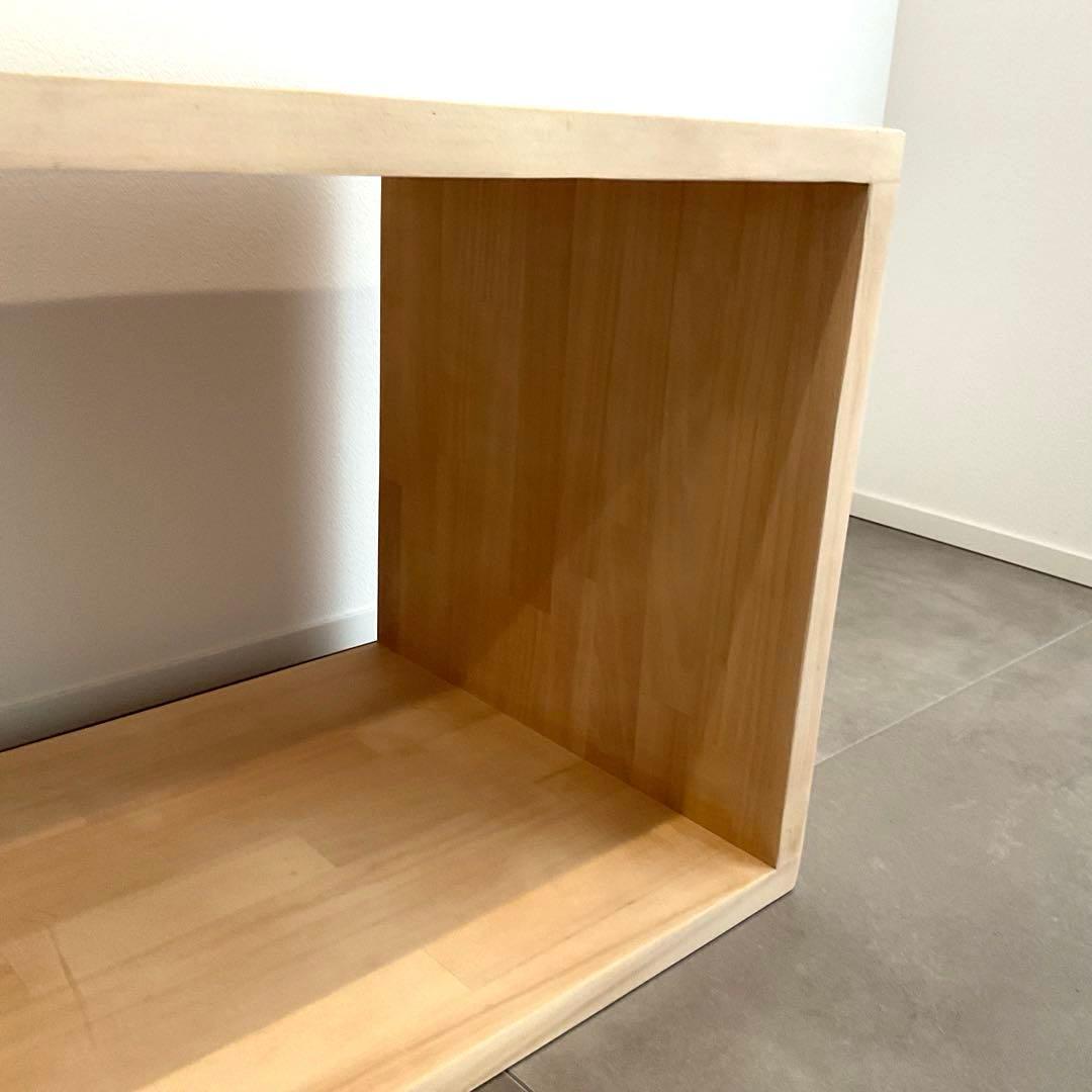 フルオーダー　天然無垢　オープンシェルフ　本棚　棚　シェルフ