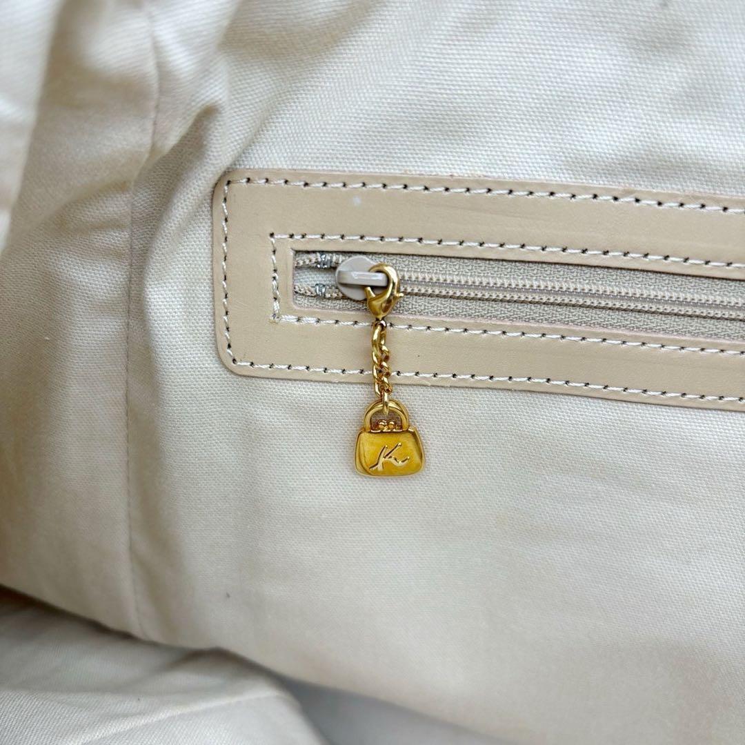 美品◎ キタムラ 肩かけ可 ボストンバッグ レザー 大容量