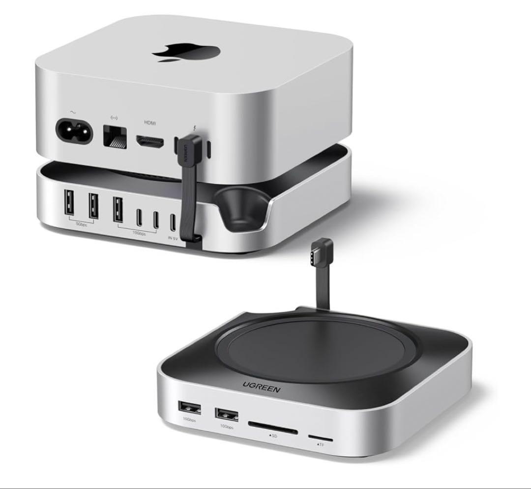 UGREEN Mac mini M4用 ドッキングステーション