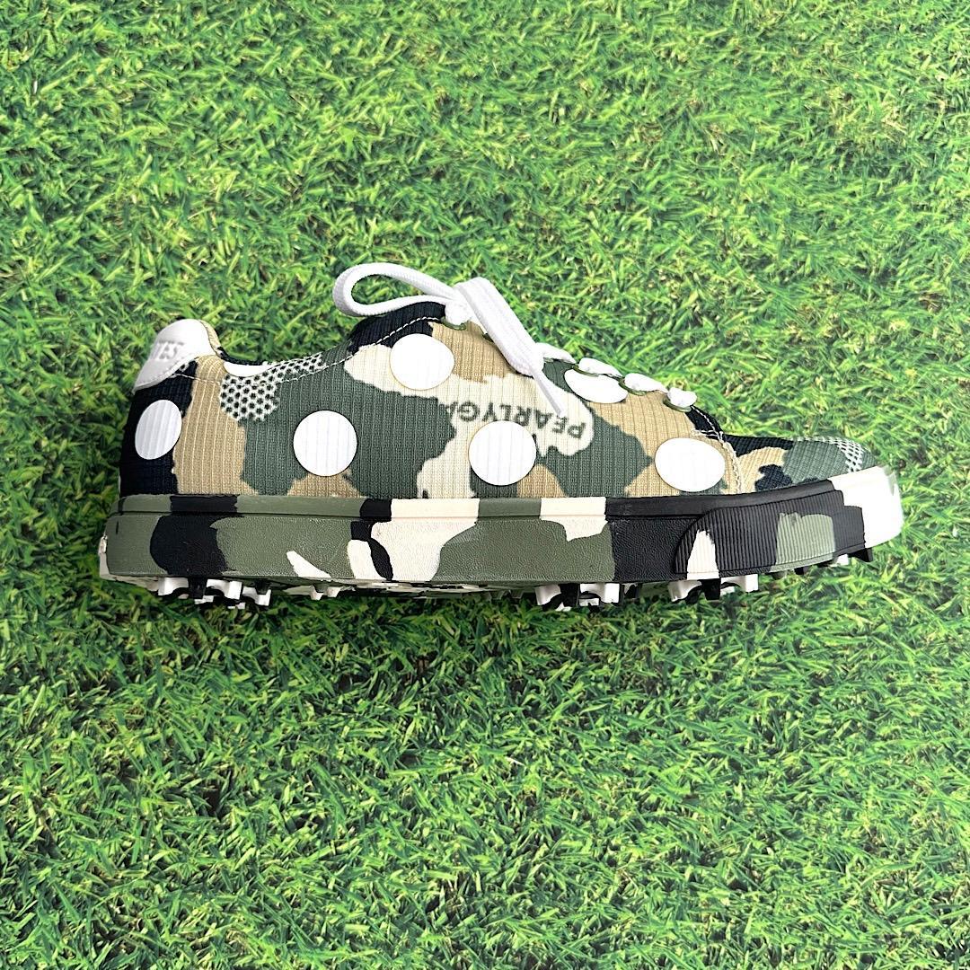 559 パーリーゲイツ 定価35200円 ゴルフシューズ 23.0cm カモフラ