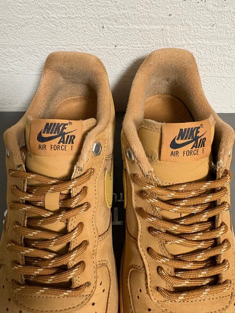 #ナイキ NIKE AIR FORCE 1 LOW FLAX 26cm キャメル