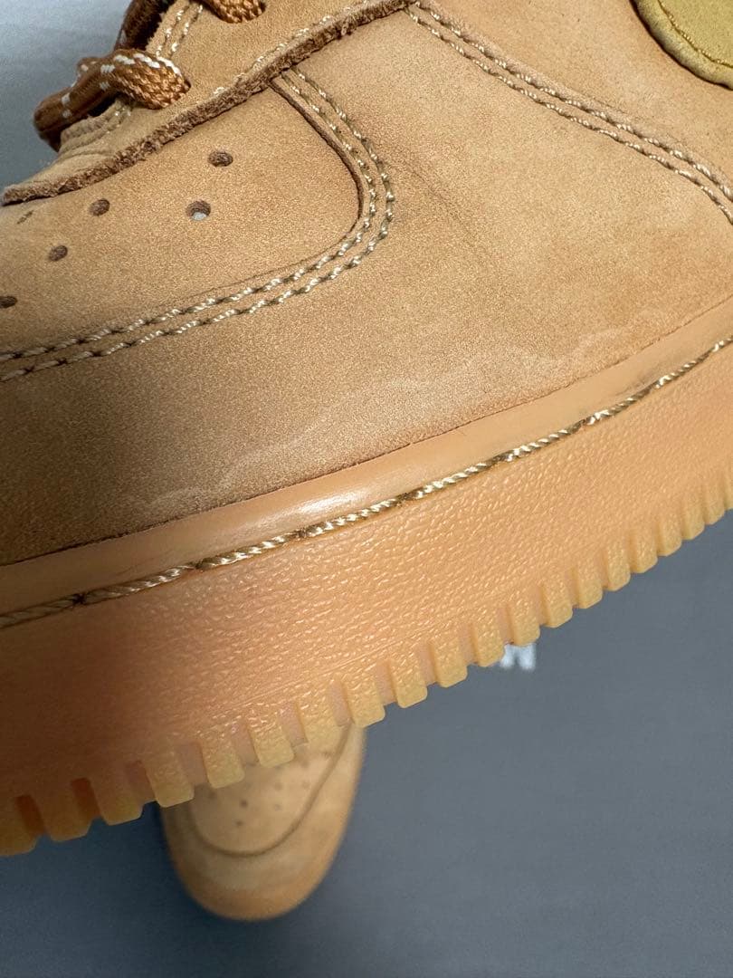 #ナイキ NIKE AIR FORCE 1 LOW FLAX 26cm キャメル