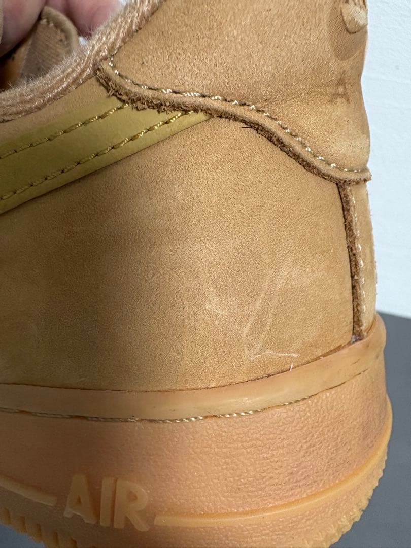 #ナイキ NIKE AIR FORCE 1 LOW FLAX 26cm キャメル