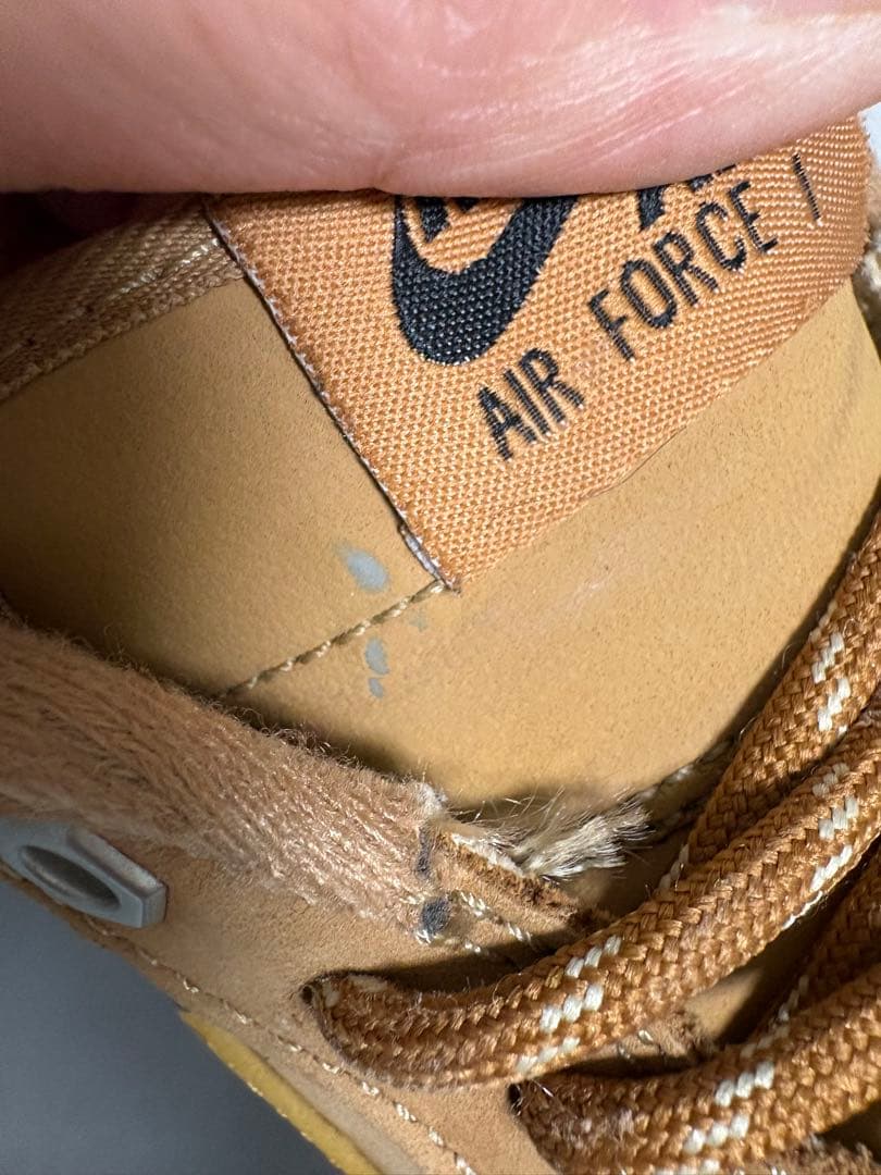 #ナイキ NIKE AIR FORCE 1 LOW FLAX 26cm キャメル