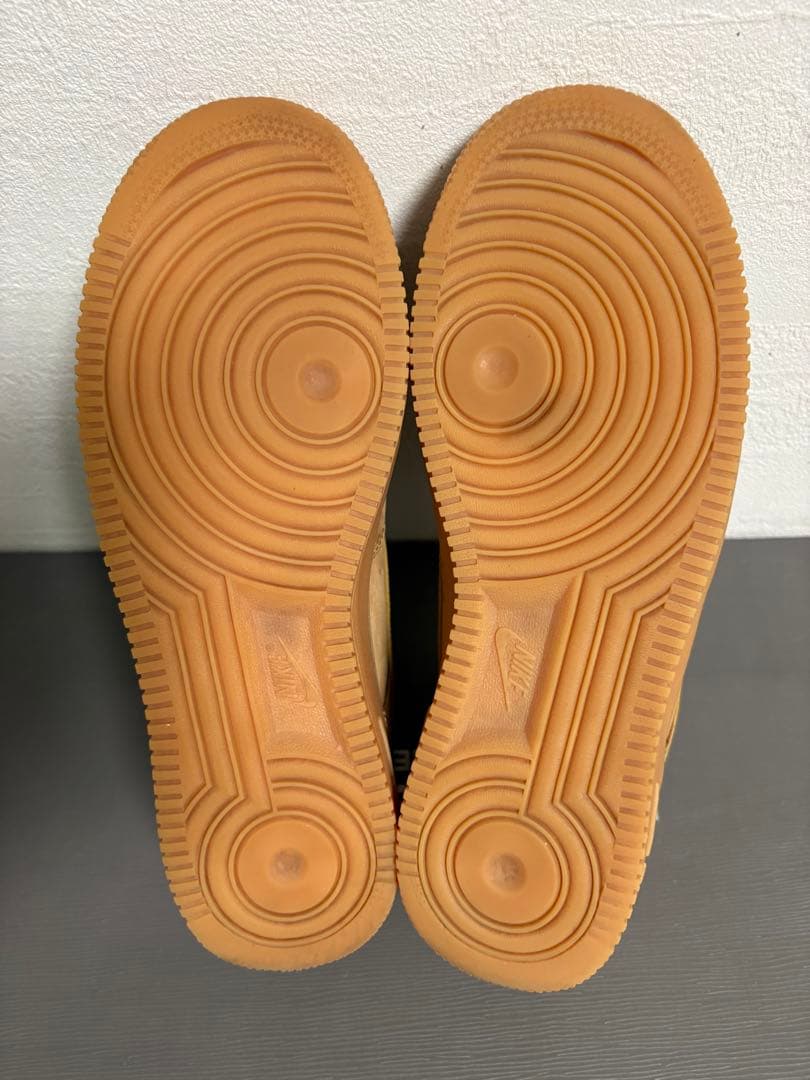 #ナイキ NIKE AIR FORCE 1 LOW FLAX 26cm キャメル