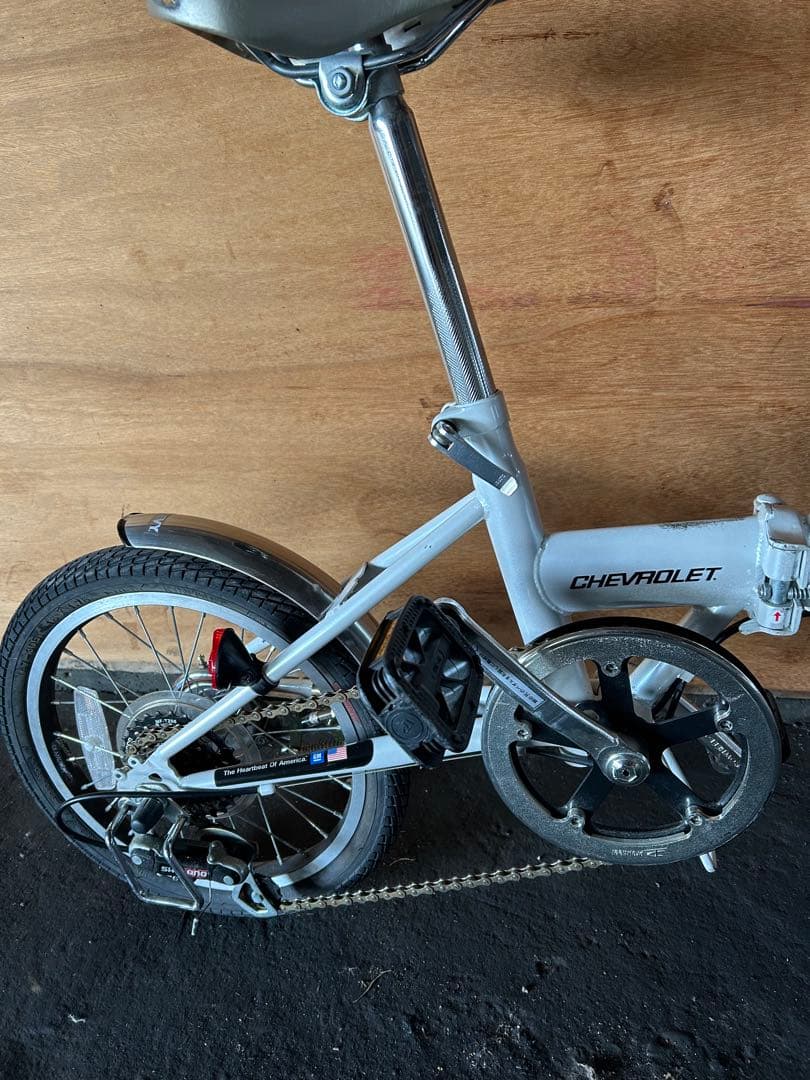 シボレー　16インチ折りたたみ自転車