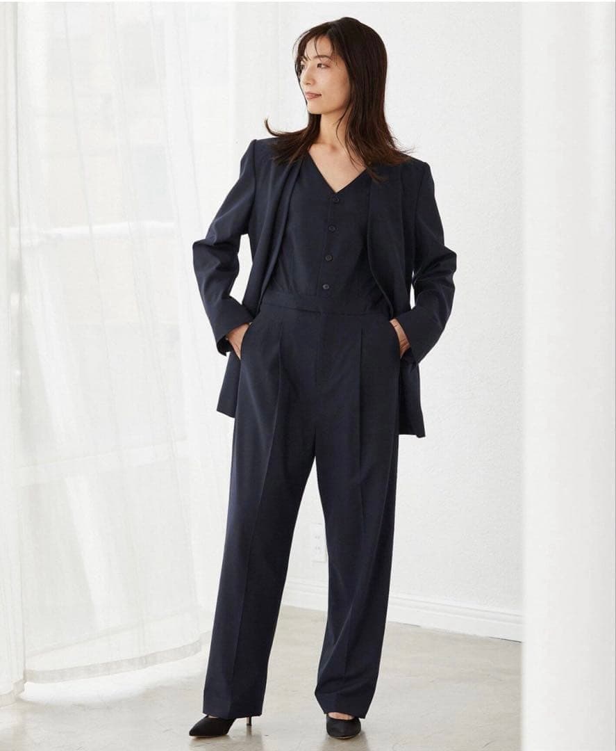 【あんこと白玉様】VERMEIL par iena /オールインワン スーツ 3