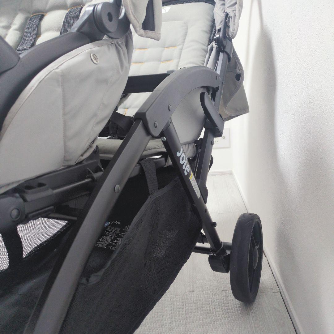 ✨️美品✨️Joie ジョイー 2人乗りベビーカー エヴァライトデュオ グレー