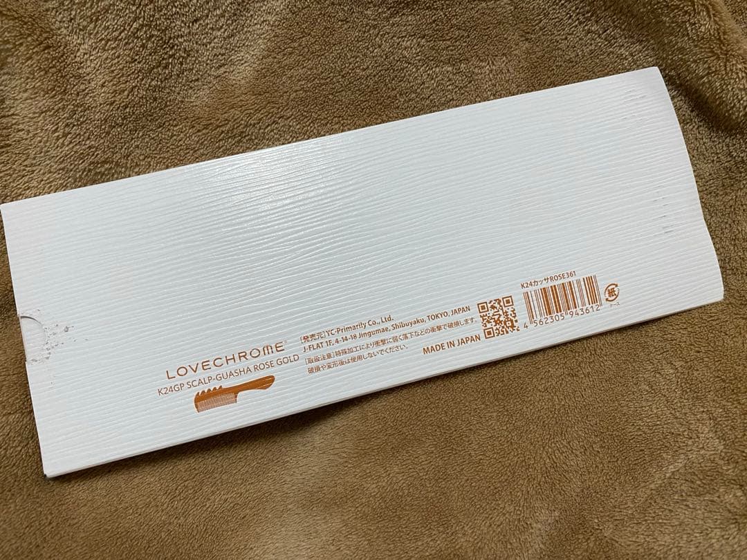 LOVECHROME K24GP ラブクロム ローズゴールド スカルプカッサ