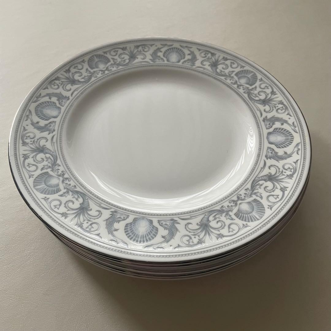  ドルフィン デザイン 皿 5枚セット