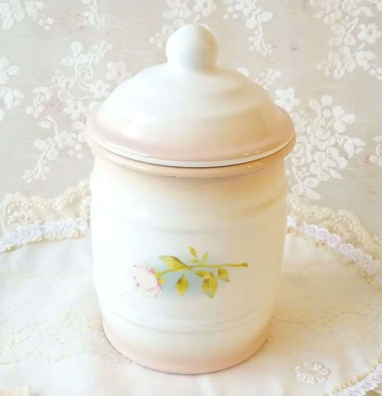 イマン　ポワージュ　たる型ビードキャニスター　マニーローズ