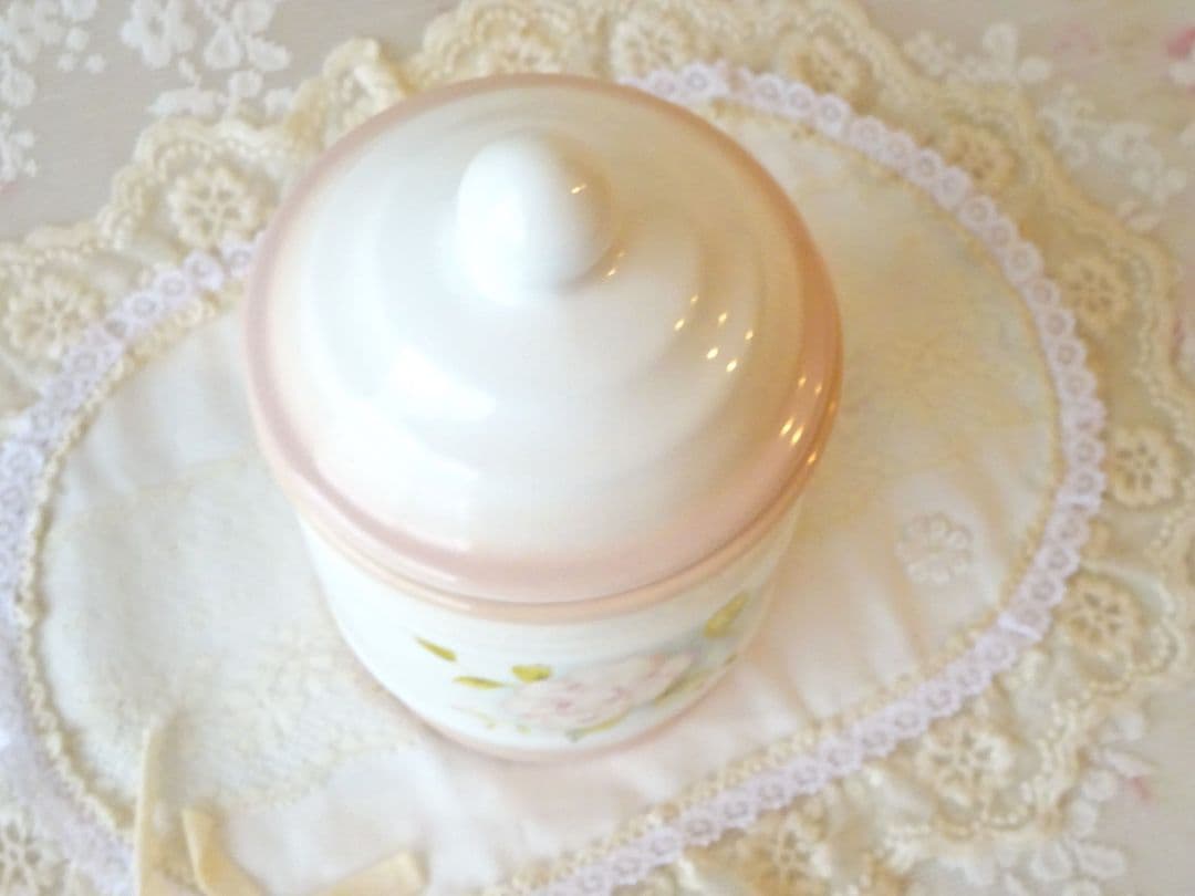 イマン　ポワージュ　たる型ビードキャニスター　マニーローズ