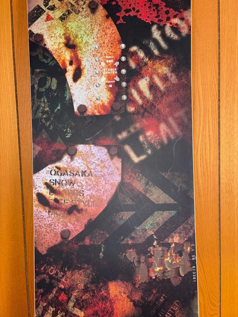 ◆16-17 オガサカスノーボード CT-リミテッド 156cm ◆中古品◆