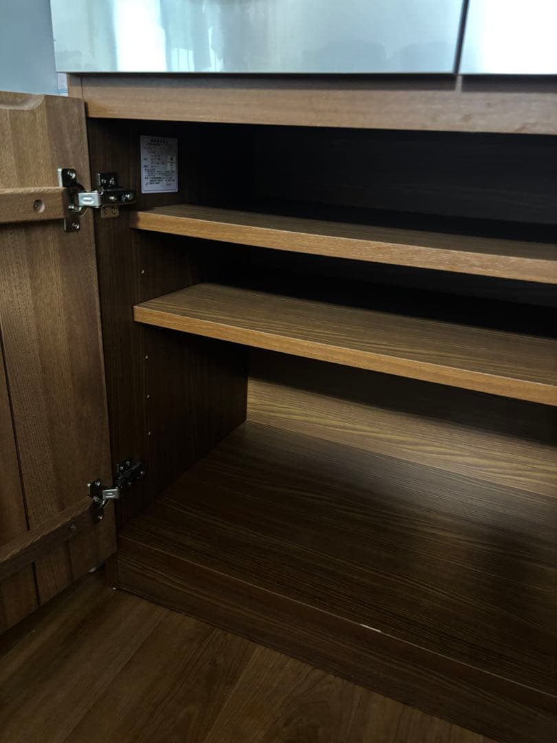 unico キッチンカウンター ウニコ　食器棚 ステンレス