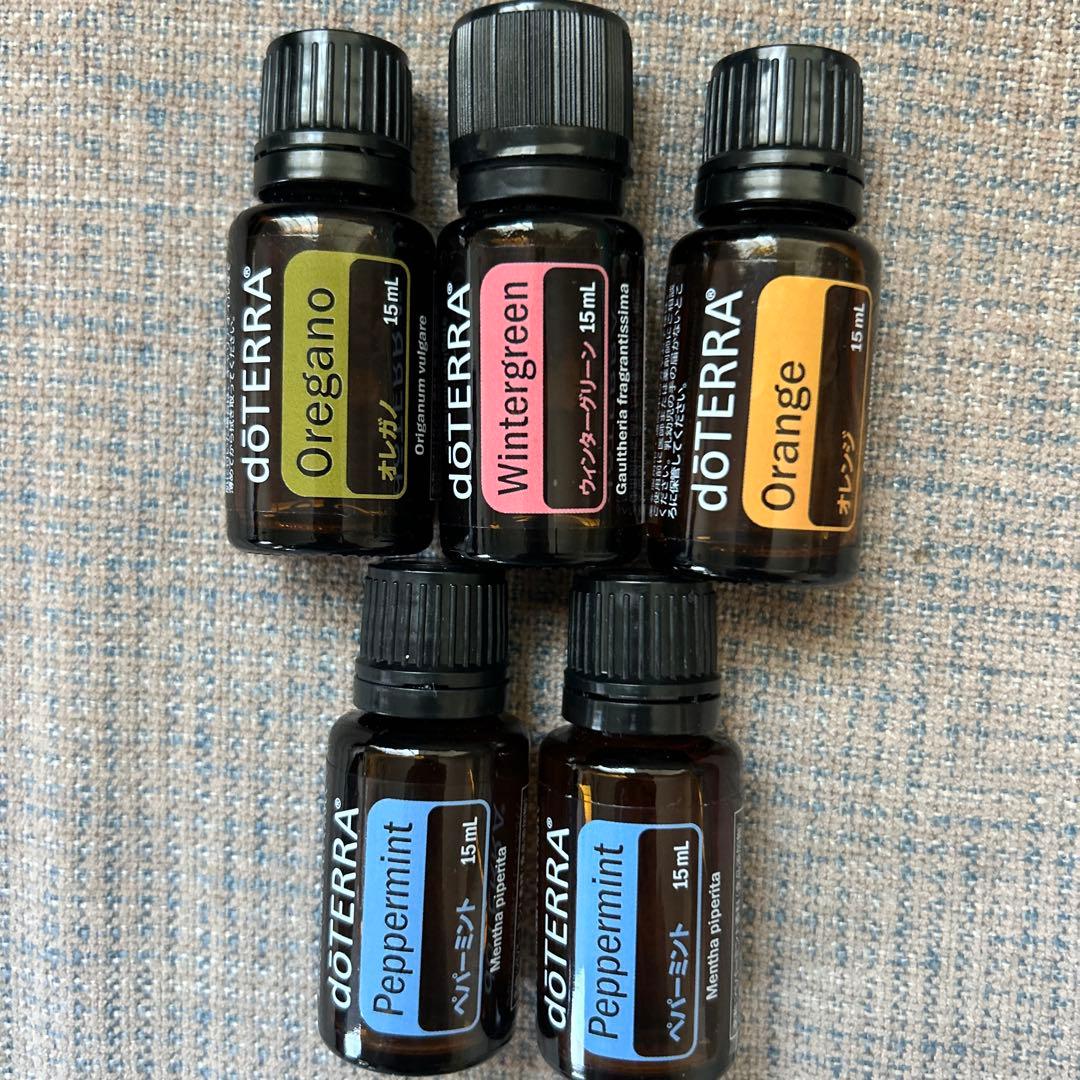 doTERRA エッセンシャルオイル　５本セット