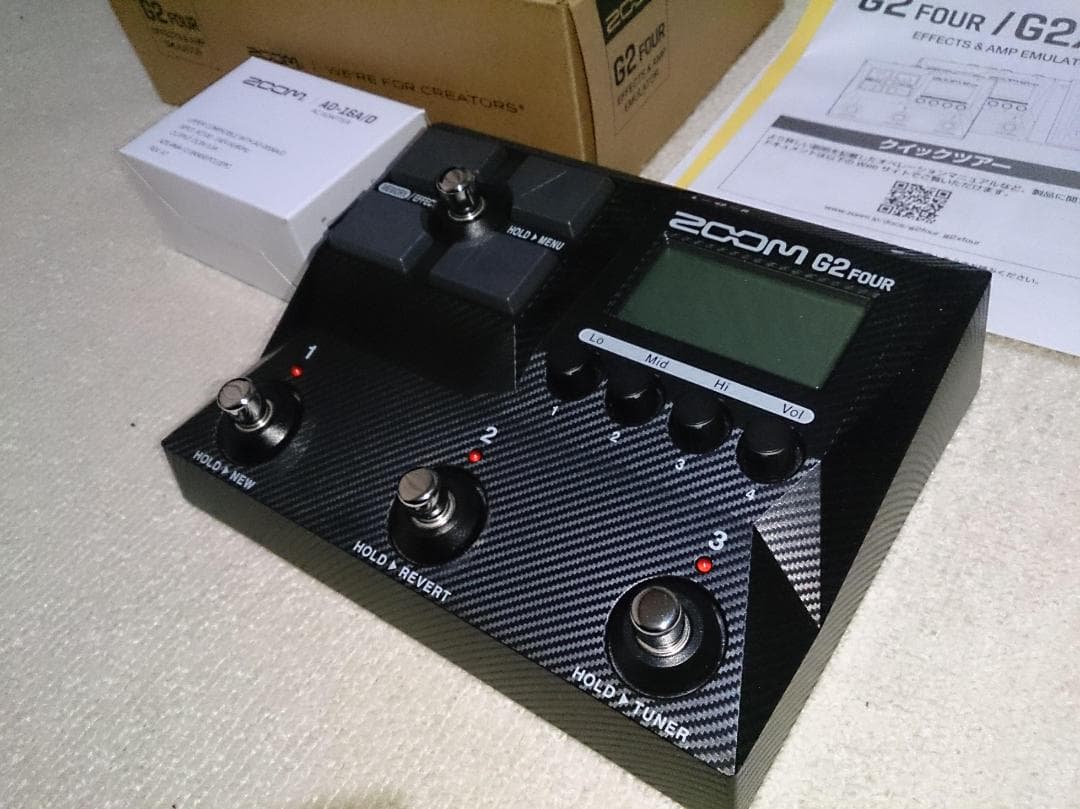 【美品】ZOOM G2 FOUR ギター用マルチエフェクター