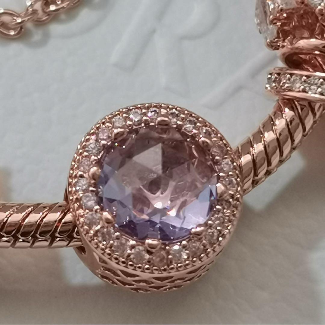 PANDORA ローズゴールド ブレスレット 気球チャームブレスレット