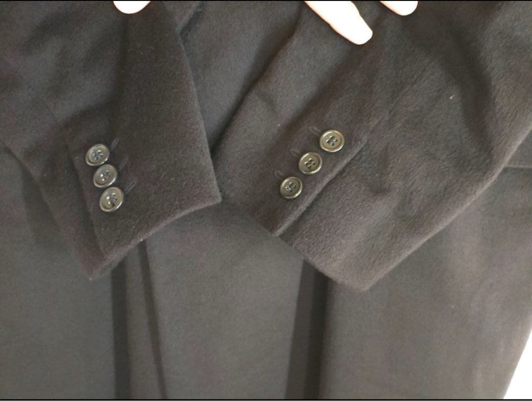 【状態良好】Burberrys イギリス製 カシミア100%　チェスターコート