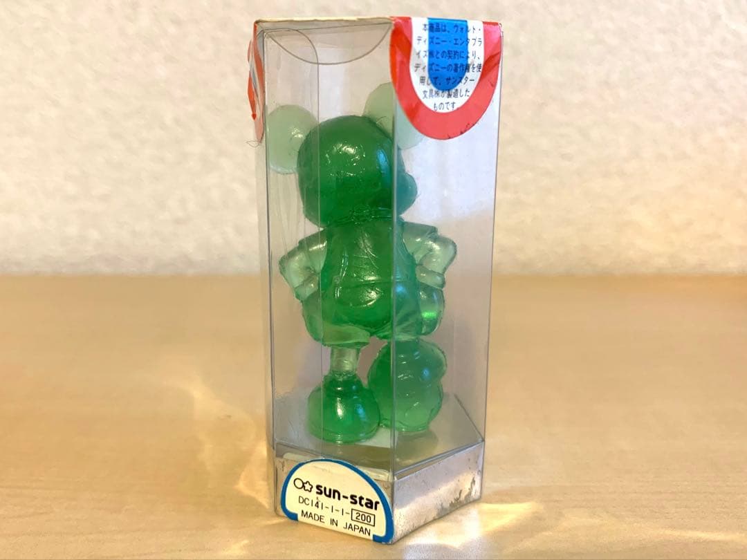 昭和レトロ　消しゴム　ミッキー　ミニー　ドナルド　グフィー　サンスター