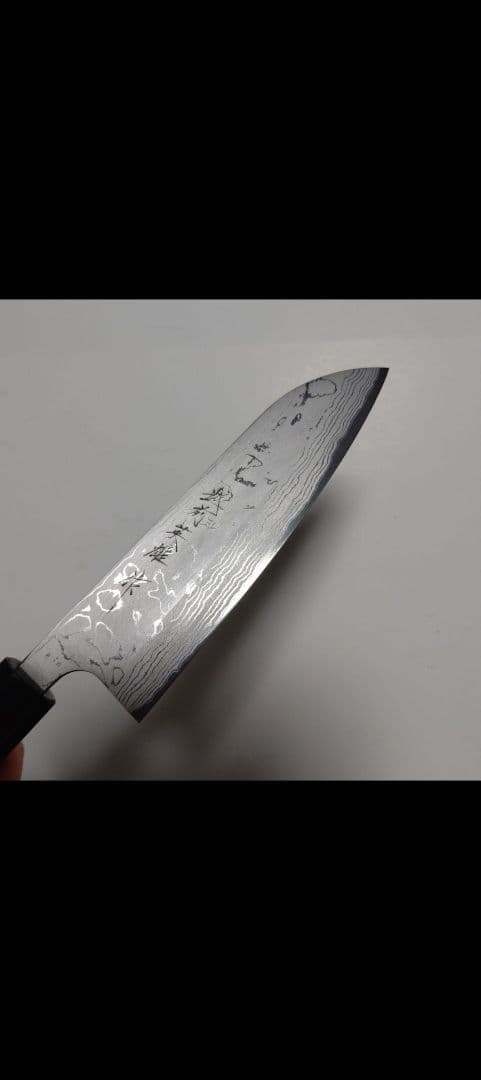 shirakaba　片刃包丁2本　 三徳④・⑤ 北岡英雄作