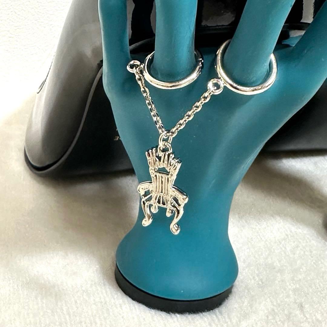 【新品未使用】hazama 惹きずり込まれる運命のヒールパンプス 24.5cm