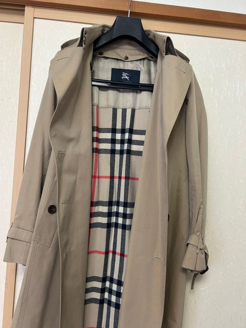 バーバリーロンドン ノバチェックライナー付き トレンチコート