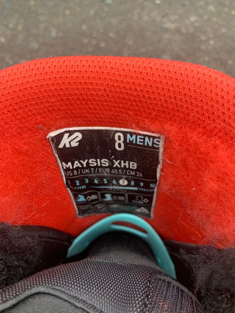 K2 スノーボードブーツ maysis XHB ダブルBOA 迷彩 26cm