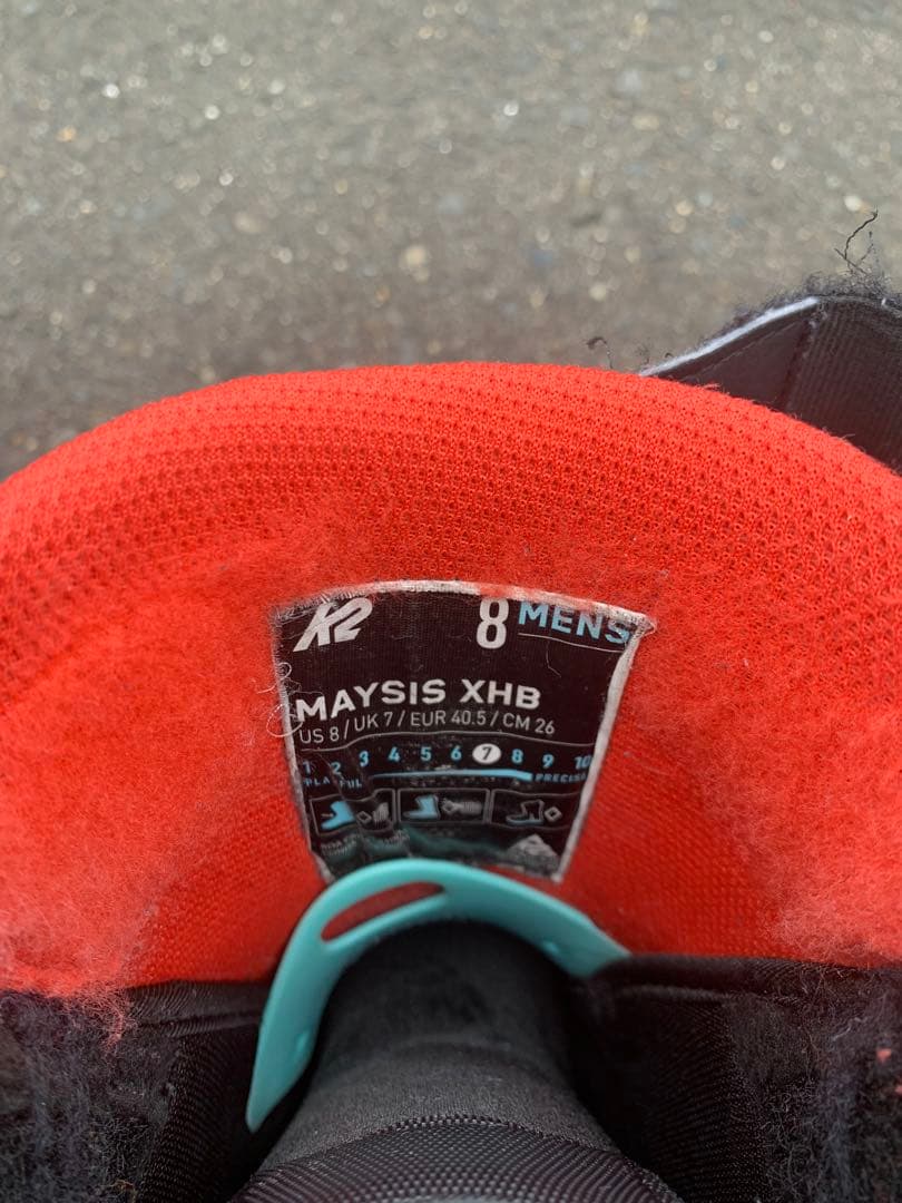 K2 スノーボードブーツ maysis XHB ダブルBOA 迷彩 26cm