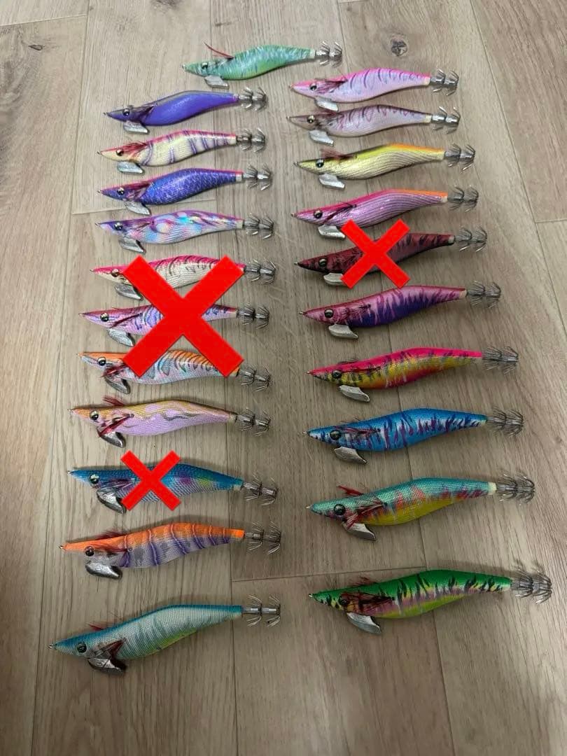 ☆超美品☆ 17本 エメラルダス ラトル 3.5号 まとめ売り