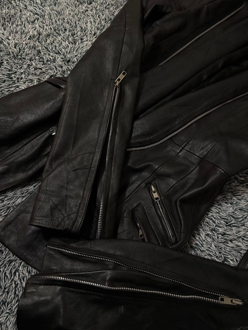 ジャケット・アウター ekam 2way leather jacket