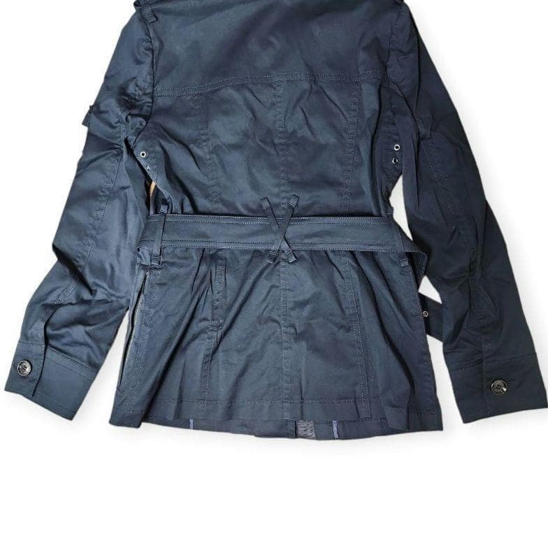 ✨超美品✨バーバリーブラックレーベル ショート トレンチコート L ノバチェック