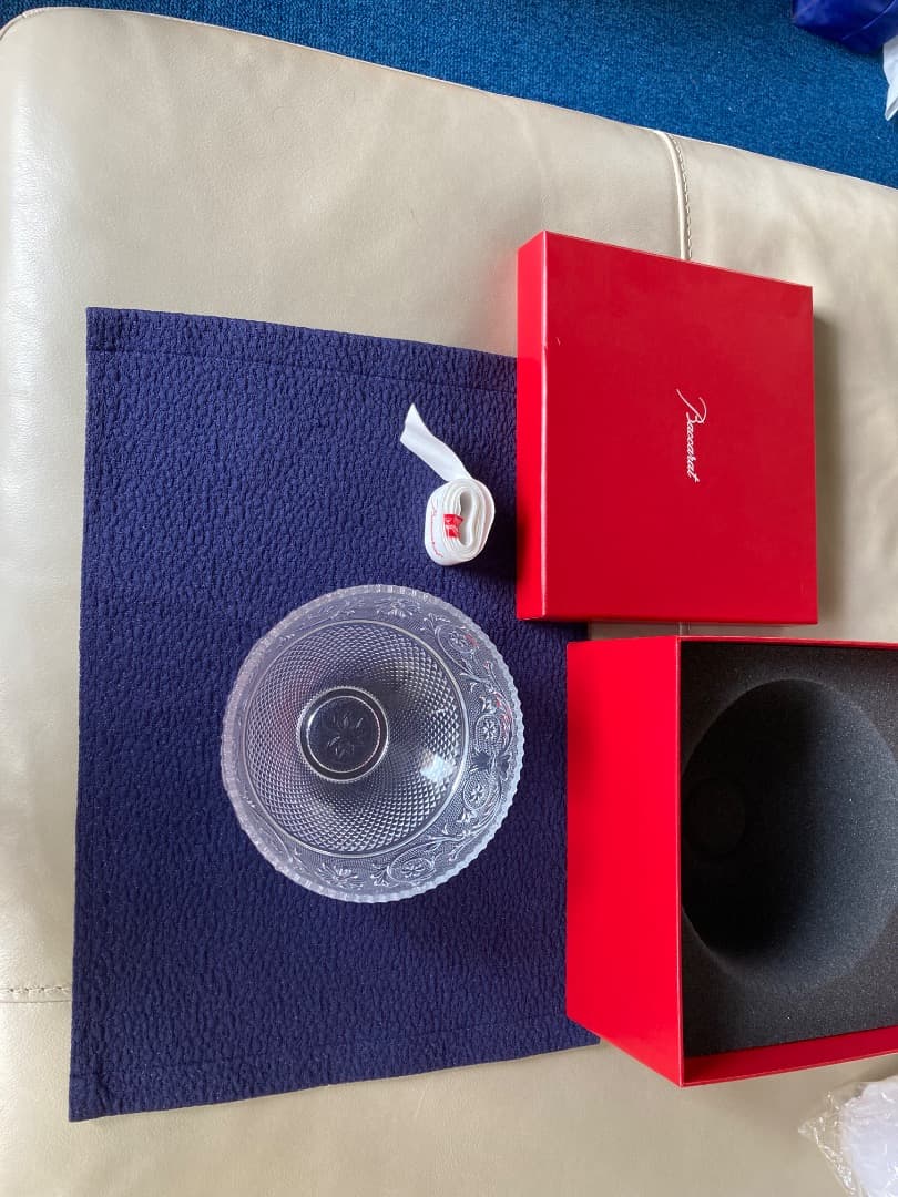 Baccarat クリスタルデザートボウル