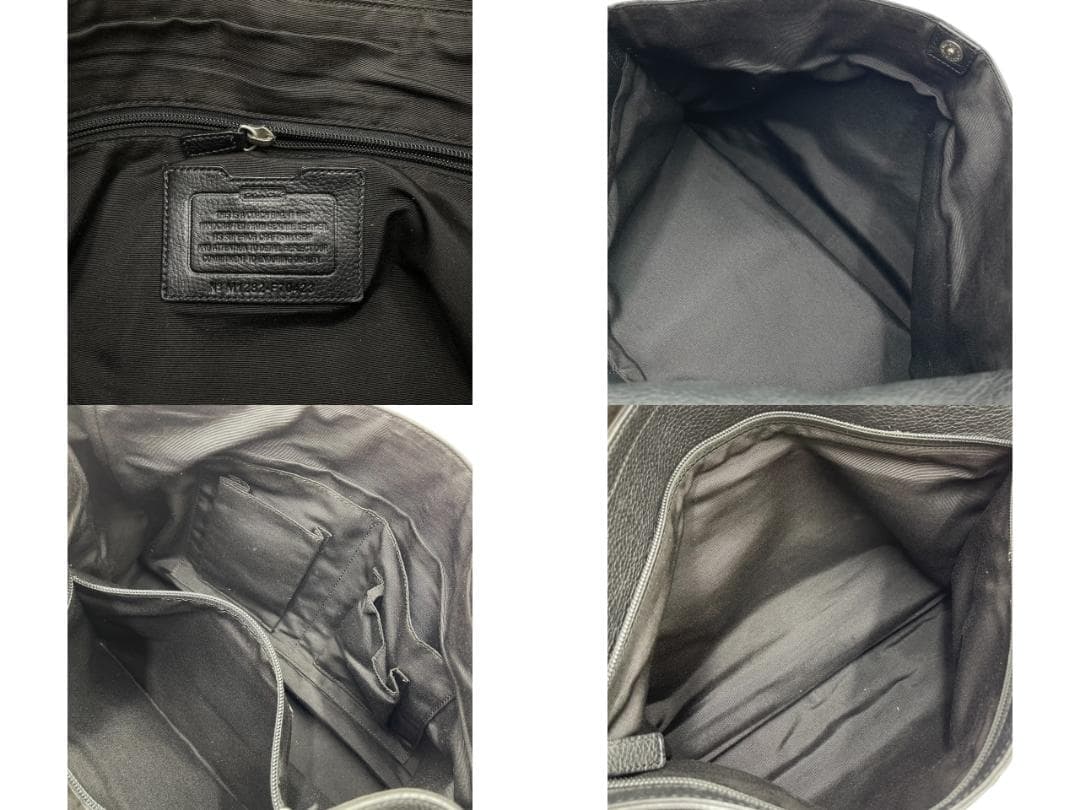 COACH F70423 キャムデン ペブルドレザー メッセンジャーバッグ