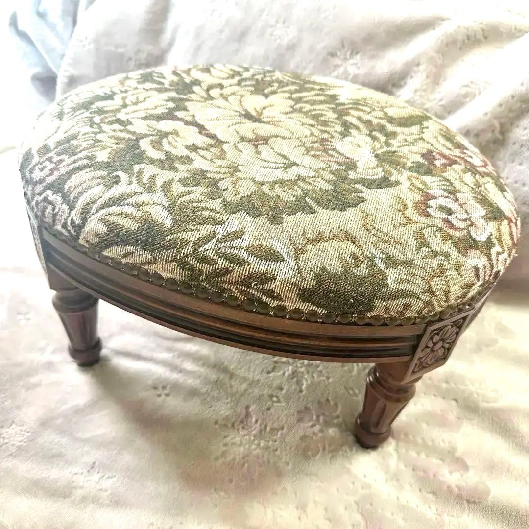 【美品】アンティーク/ベビースツール/イタリア製