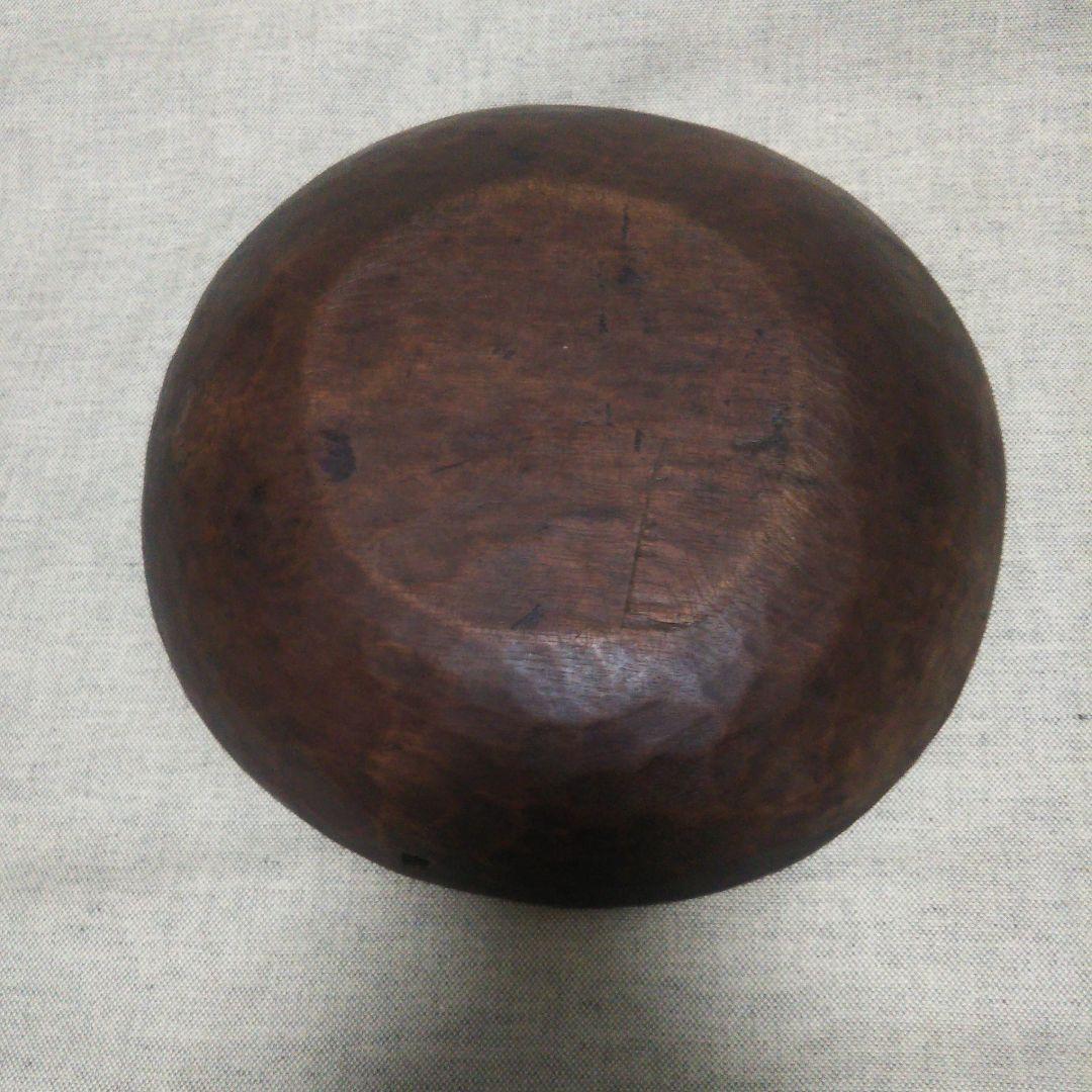 ヴィンテージ アフリカンボウル ウッドボウル エチオピア こね鉢 木皿