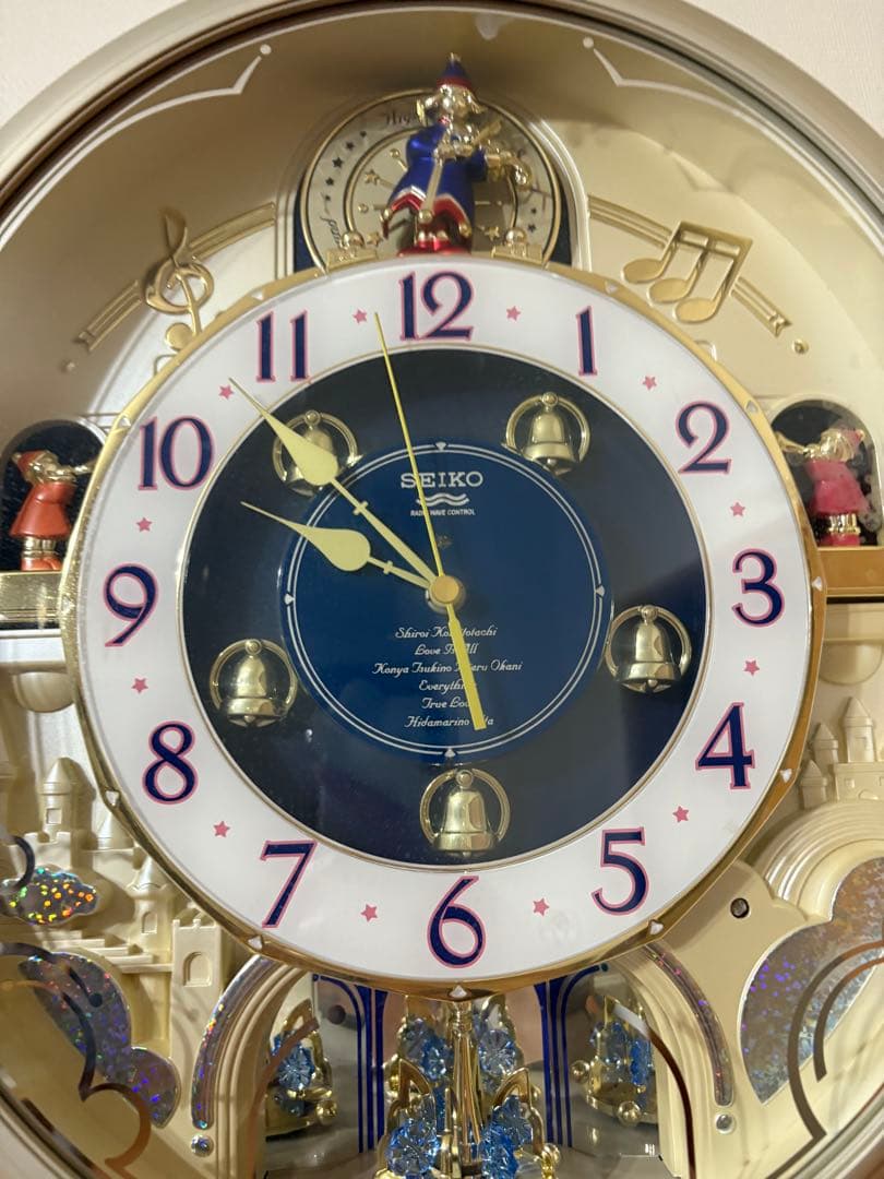SEIKO シンフォニー 掛時計 音楽機能付き