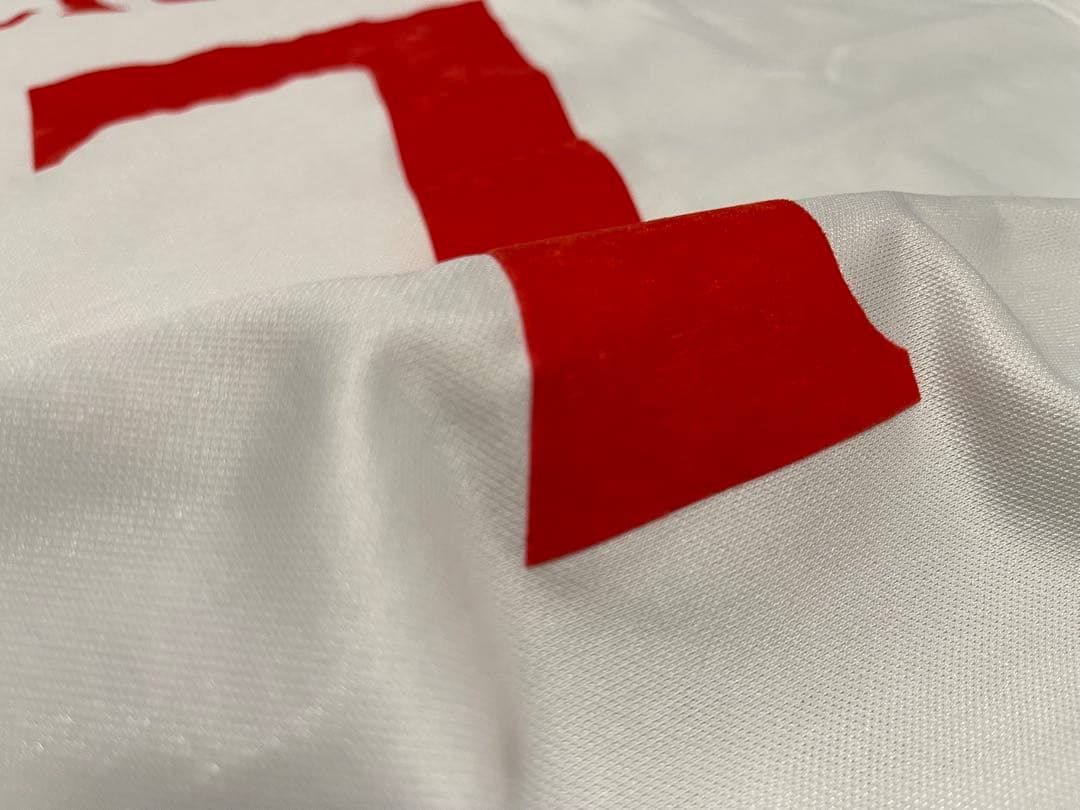 99-01 イングランド代表 ユニフォーム 7 ベッカム XL