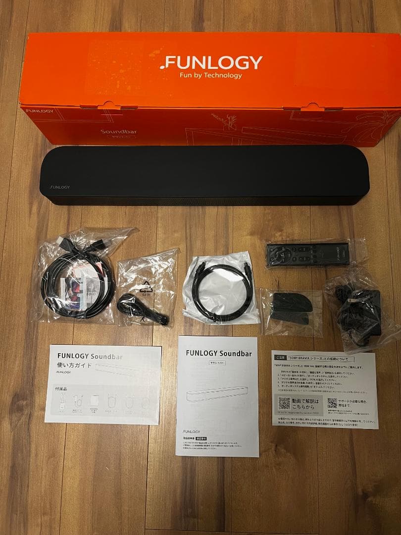 FUNLOGY Soundbar ブラック