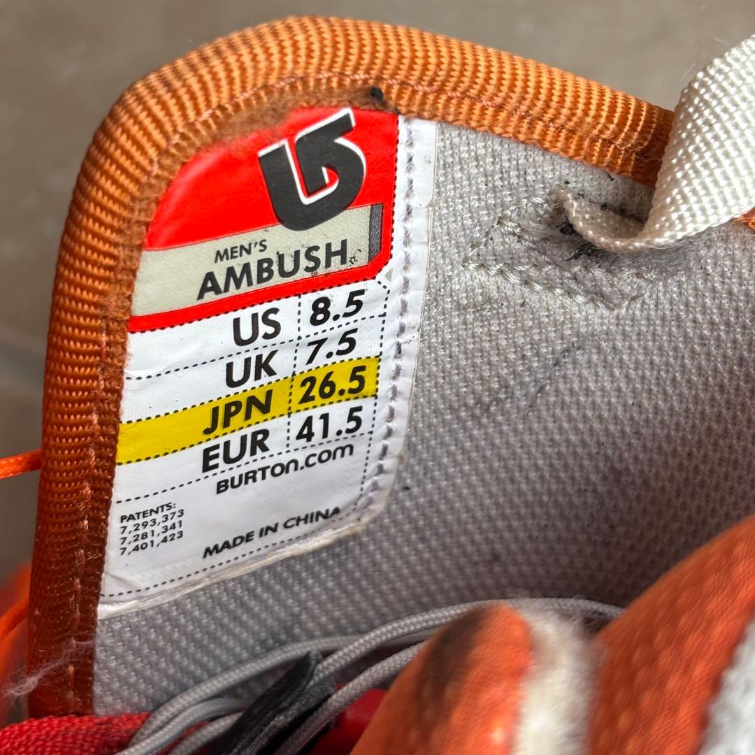 Burton AMBUSH メンズ 26.5cm スノーボードブーツ