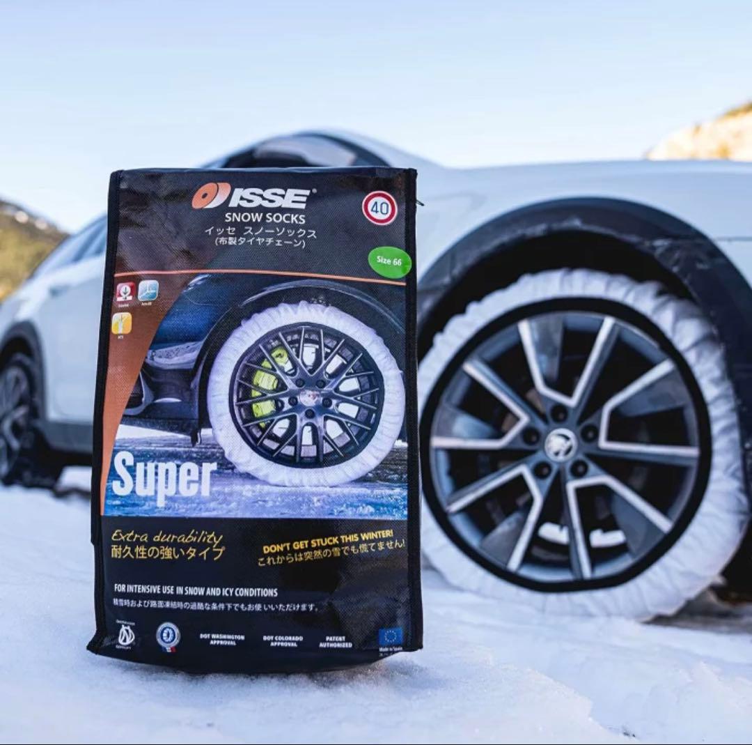 【新品未使用】イッセ スノーソックス SUPER サイズ70 布製タイヤチェーン
