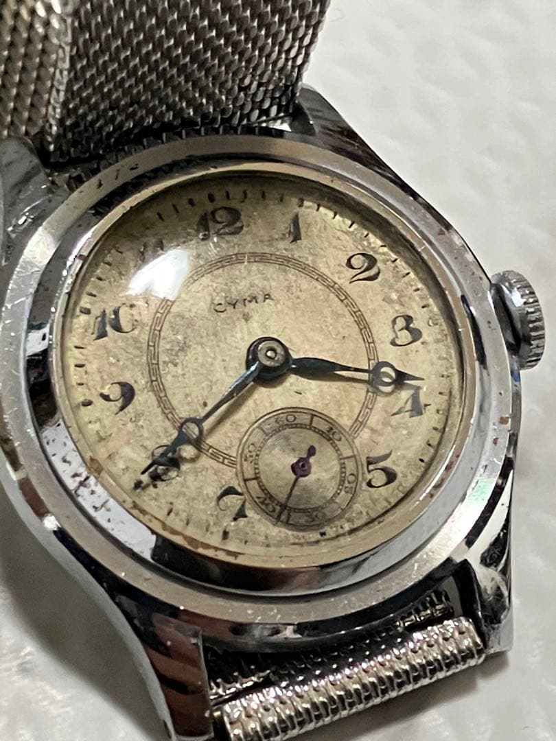 ★1930年代〜製造。CYMAアンティーク・ヴィンテージ。手巻き(動作品)超レア